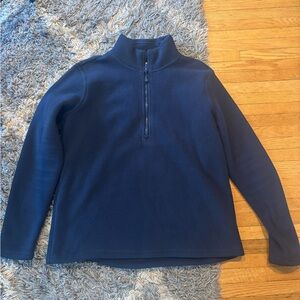 Woman’s  Navy Blue Quarter-Zip fleece